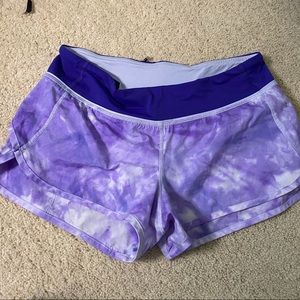 RARE lululemon speed shorts